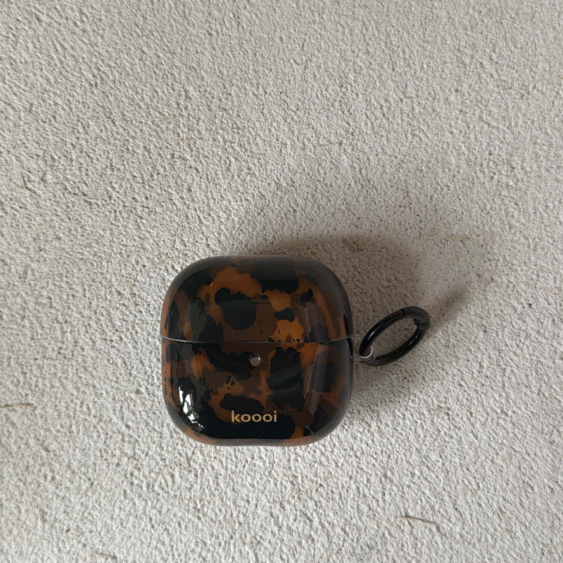 3D Printing Housing - Leopard Print 3D Imd Earphone Case