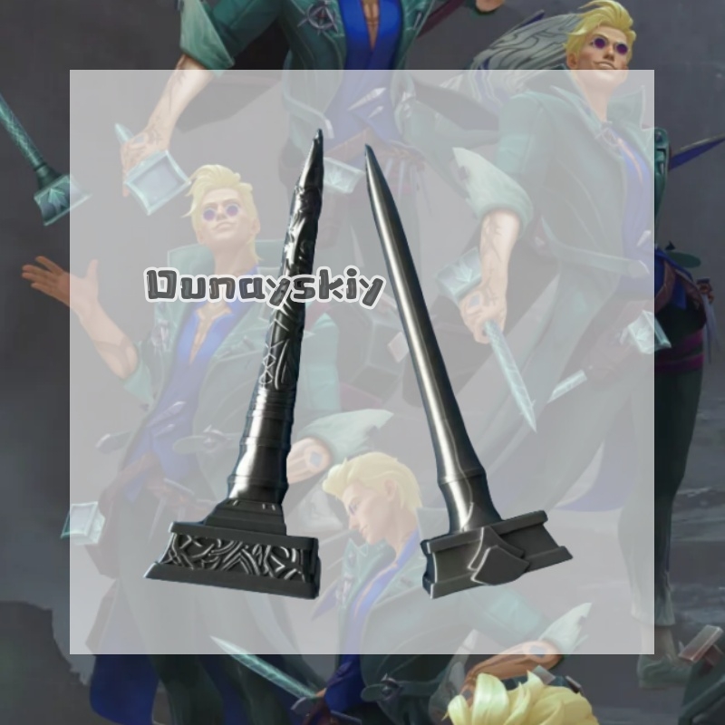 3D Printing Game - KS*27Locke The Ashen Exorcist Soul Nail