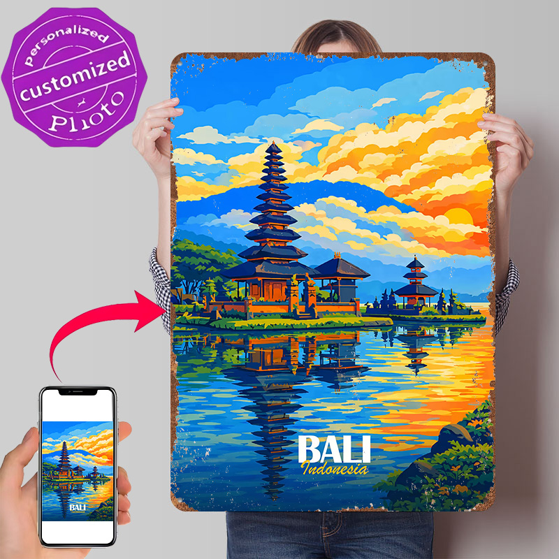3D Printing Bali - Bali Ulun Danu Temple At Sunset