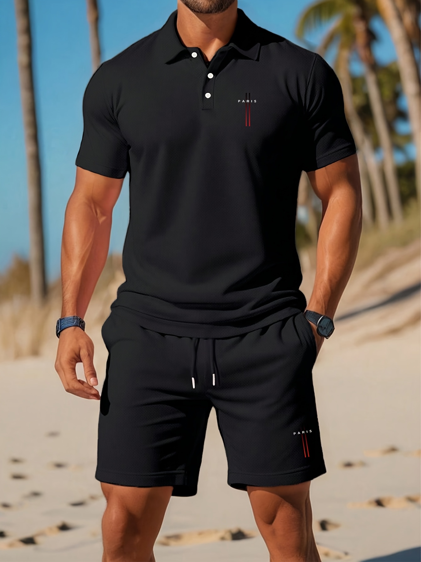 3D Printing Designing - 2026 Summer Men's Polo Shirt Set