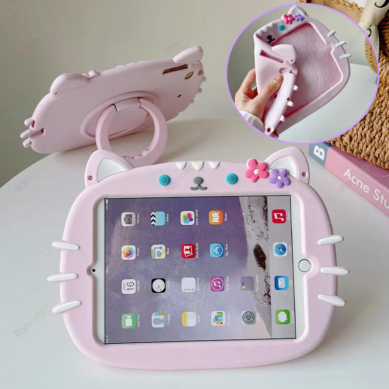 3D Printing Housing - 3D Cute Cat Case for iPad