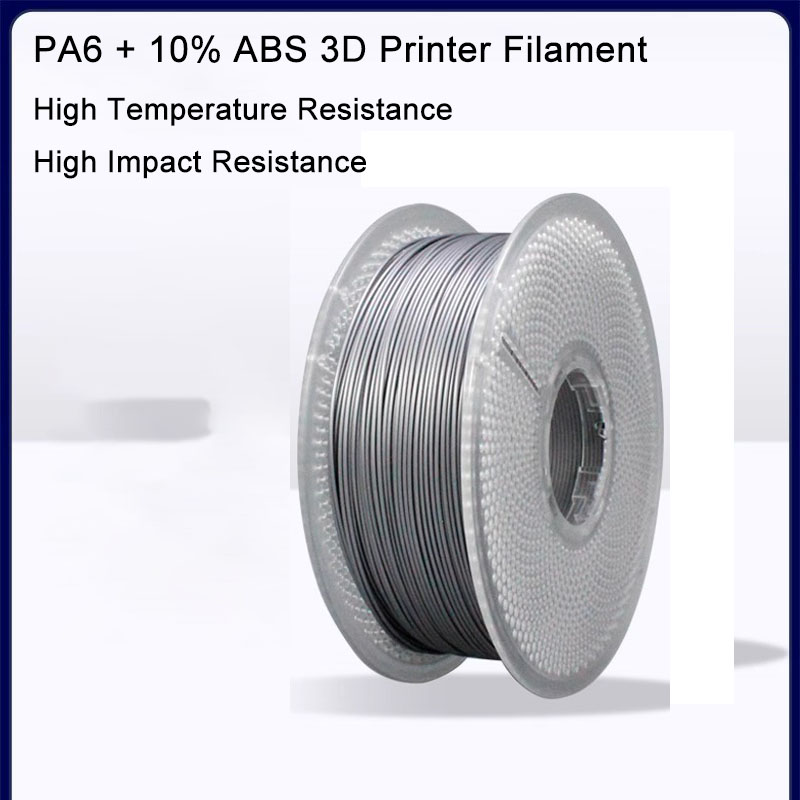 3D Printing High Temperature Materials - PA6+10% ABS 3D Printer Filament High