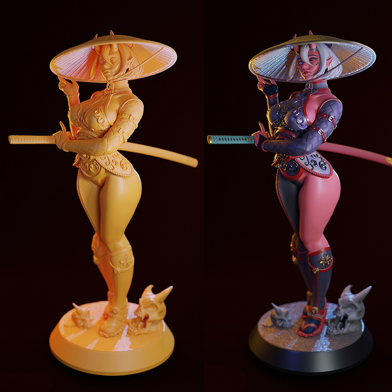 3D Printing Abs - 2 Styles Game Character 6088 DARKAT