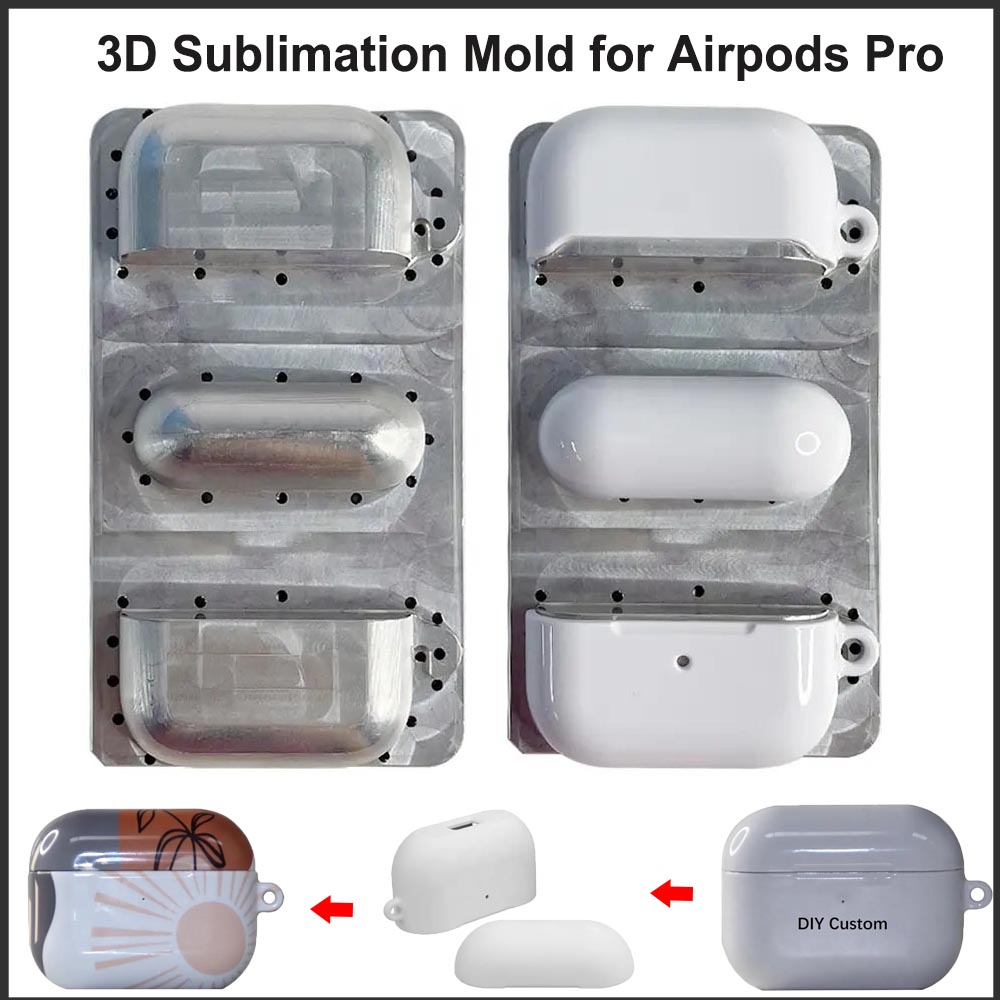 3D Printing Housing - 3D Sublimation Mold Case for Airpods