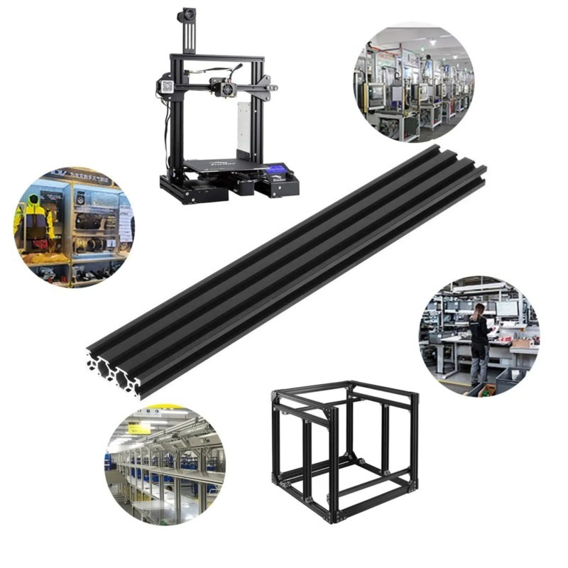 1Pcs Black Aluminum Profile 20 - đánh giá và giá V Slot Aluminum Extrusion