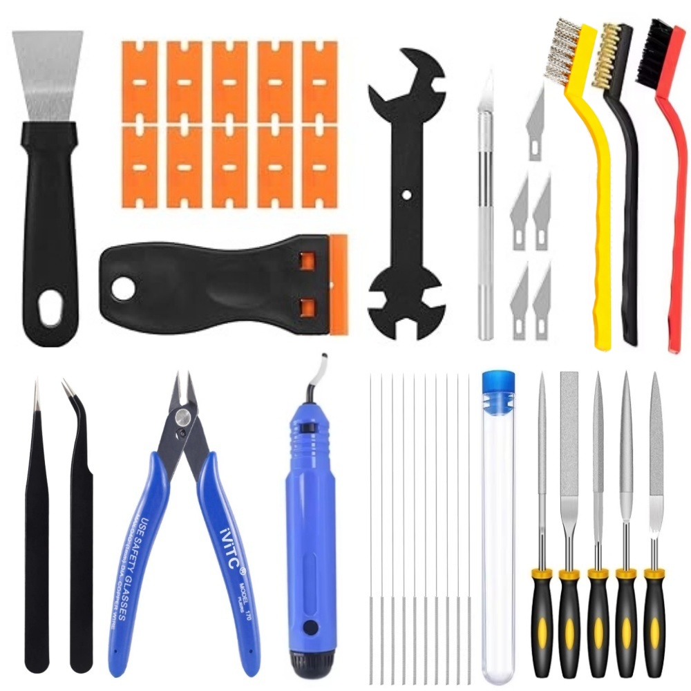 40PCS 3D Printer Tools, Scrape - đánh giá và giá 3D Printing Process