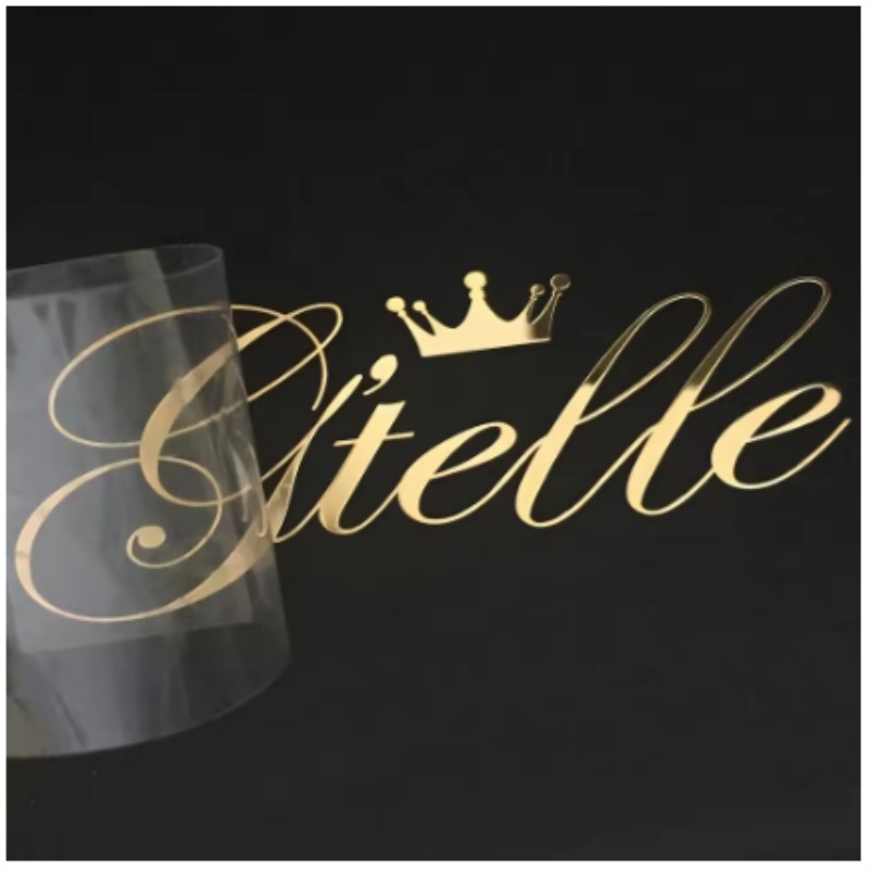 Custom 3D Gold Transfer Sticke - đánh giá và giá 3D Printing Logo