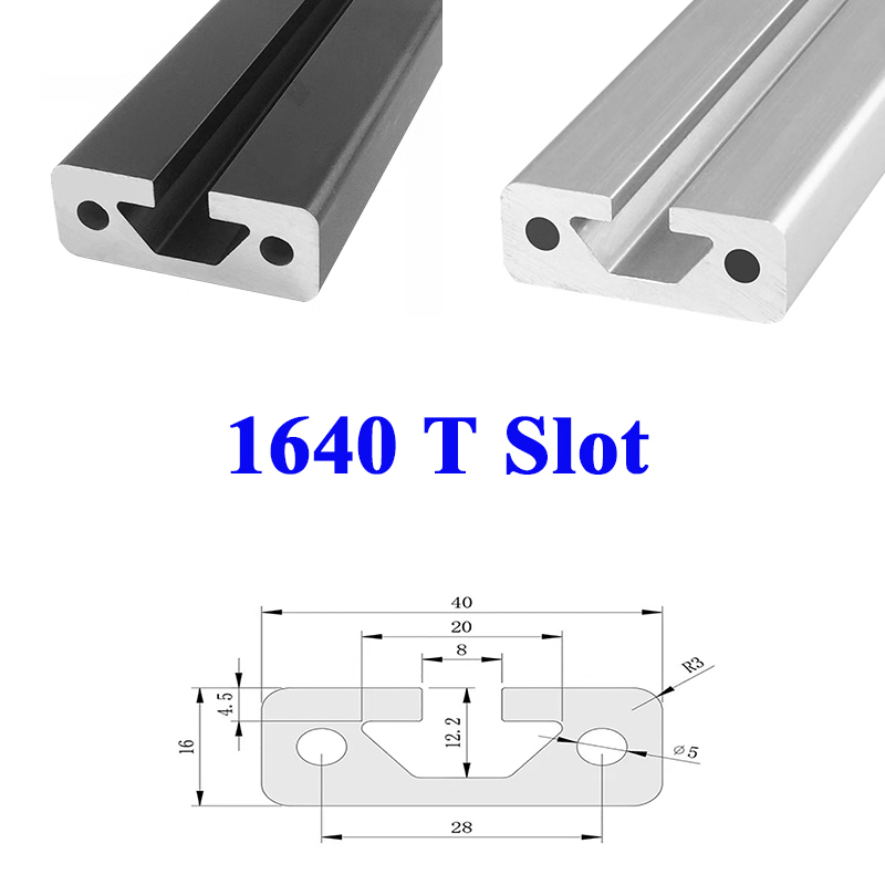 1PC 1640 European Standard Alu - đánh giá và giá V Slot Aluminum Extrusion