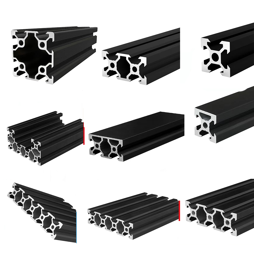 1PC 4040 Đen Hai Khe Cắm V-Khe - đánh giá và giá V Slot Aluminum Extrusion