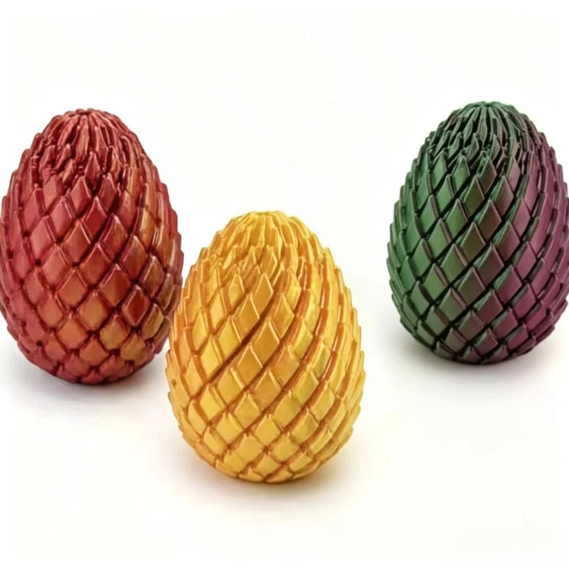 3D Printed Spiral Dragon Egg D - đánh giá và giá 3D Printing Egg