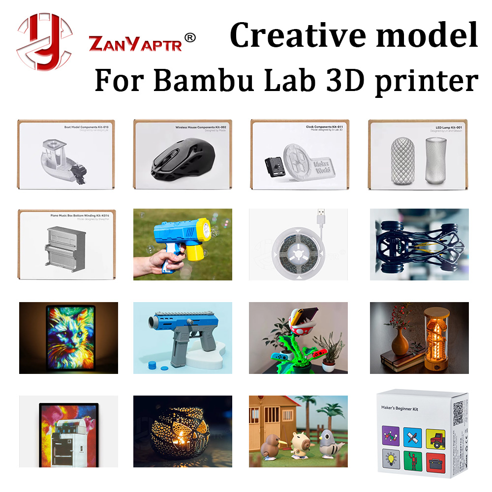 For Bambu Lab DIY Creative Mod - đánh giá và giá 3D Printing Process