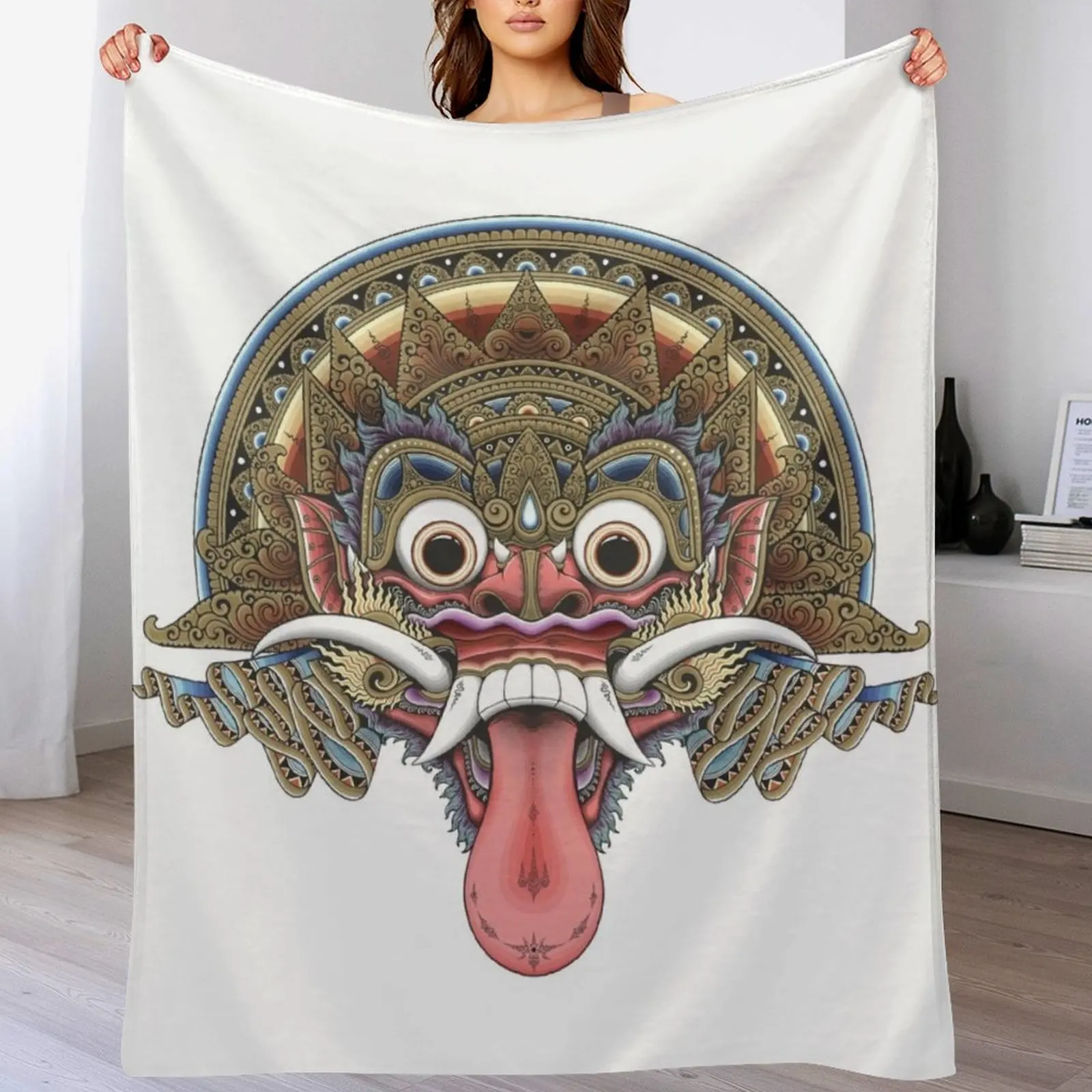 Bali Boma Throw Blanket Anti S - đánh giá và giá 3D Printing Bali