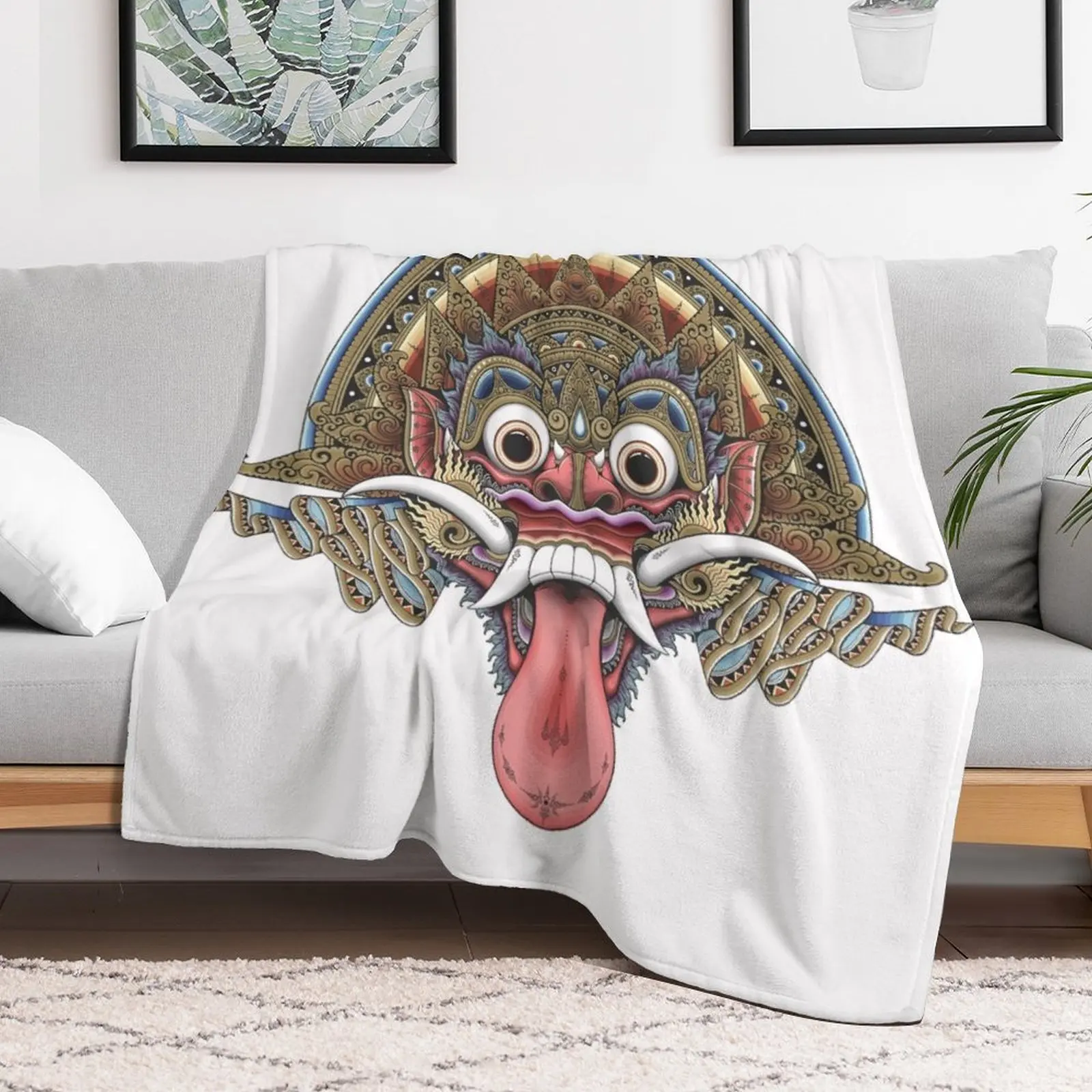Bali Boma Throw Blanket Anti S - đánh giá và giá 3D Printing Bali