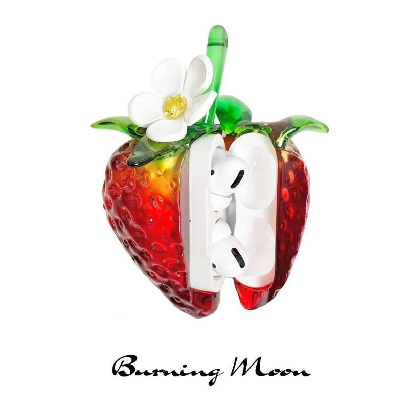 Strawberry Earphone Case for A - đánh giá và giá 3D Printing Housing