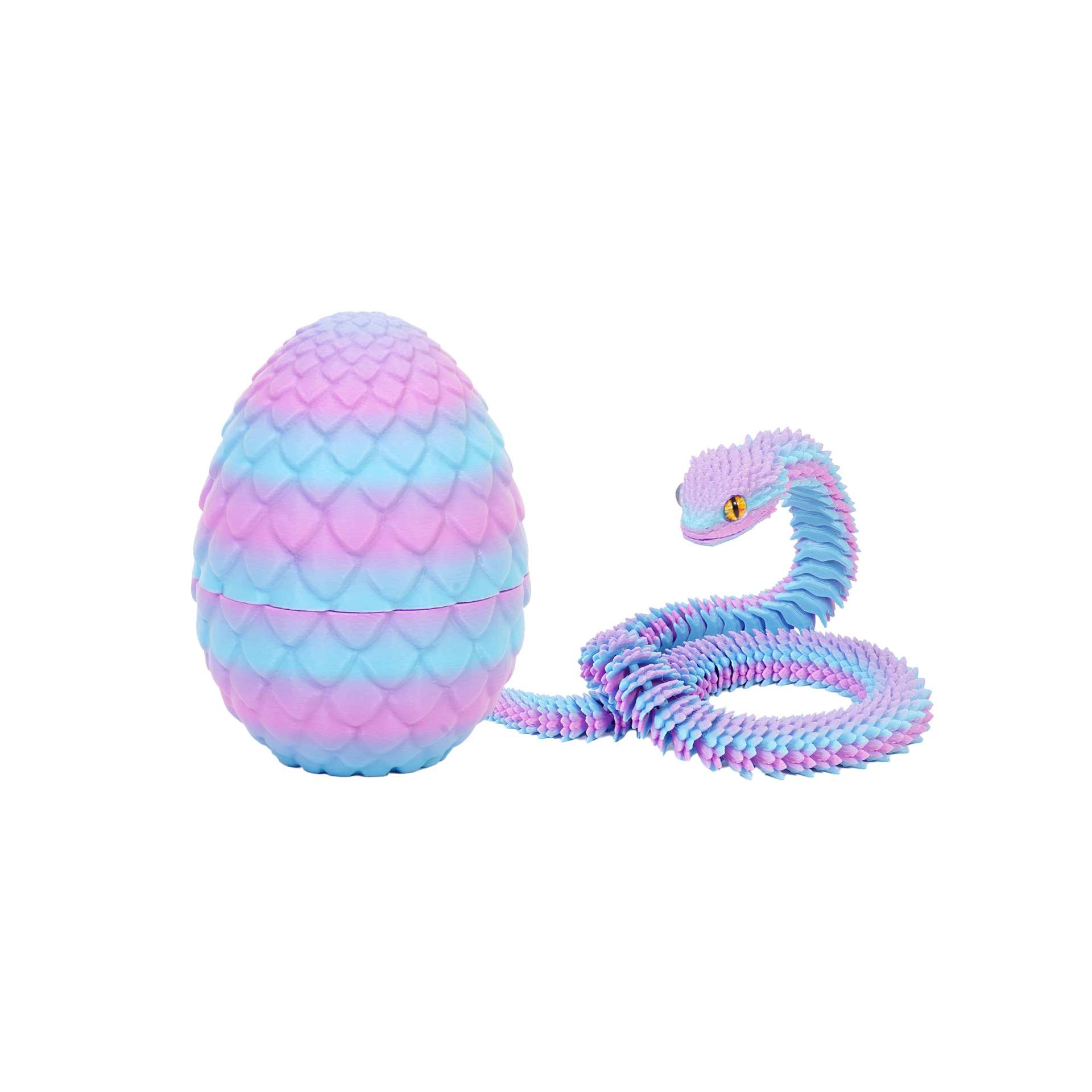3D Printed Viper Snake Model w - đánh giá và giá 3D Printing Egg