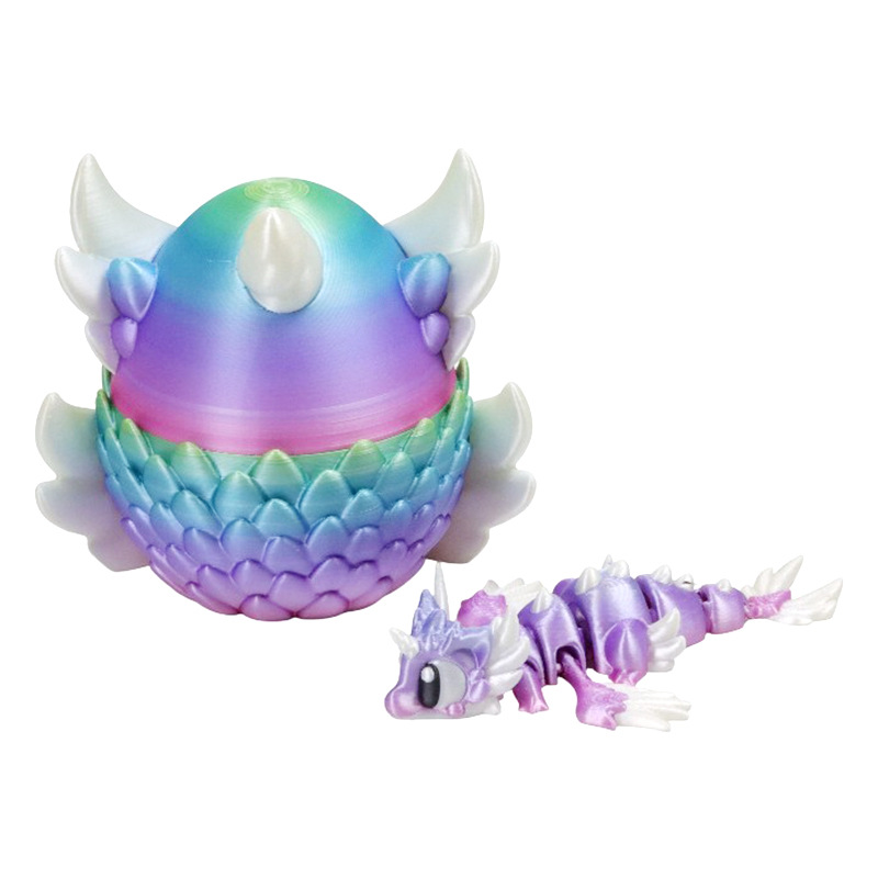 Gradient 3D Printed Dragon Egg - đánh giá và giá 3D Printing Egg