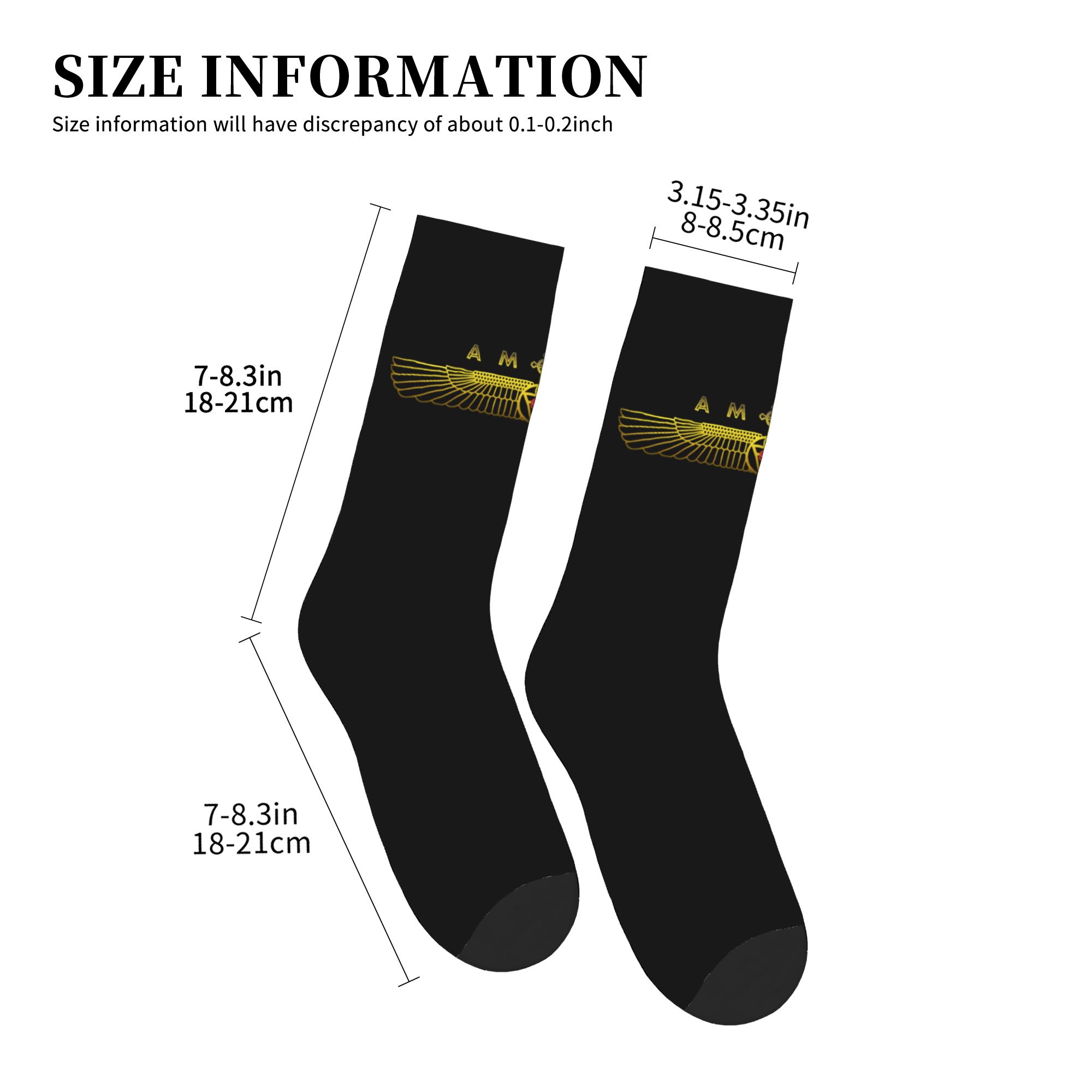 Fun Mens AMORC Logo Dress Sock - đánh giá và giá 3D Printing Logo