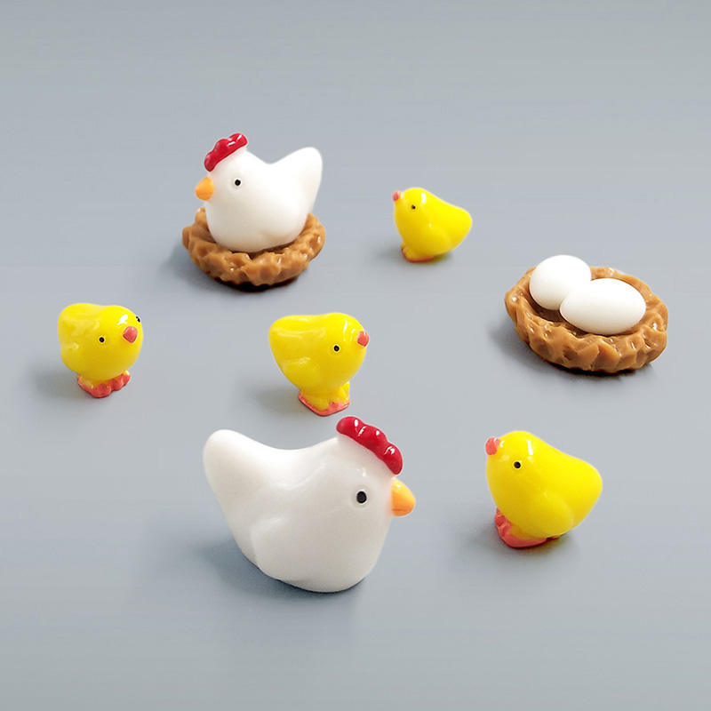 Chick Chicken Egg Nest Figurin - đánh giá và giá 3D Printing Egg