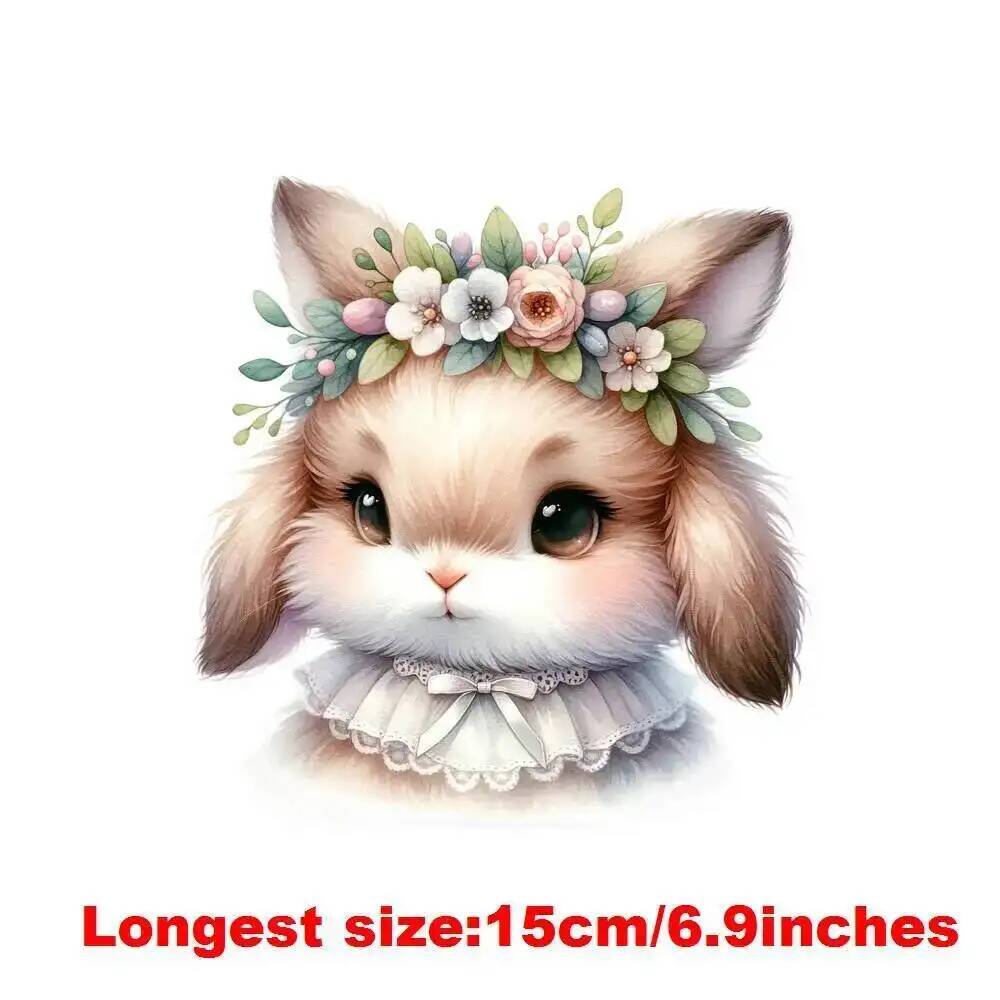 15cm Kids Flower Rabbit Animal - đánh giá và giá 3D Printing Rabbit