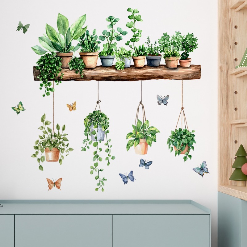 3D Potted Green Plant Shelf Wa - đánh giá và giá 3D Printing Vase