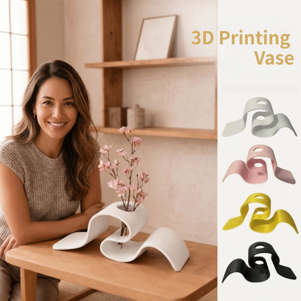 Gift Elegant 3D Printing Vase  - đánh giá và giá 3D Printing Vase