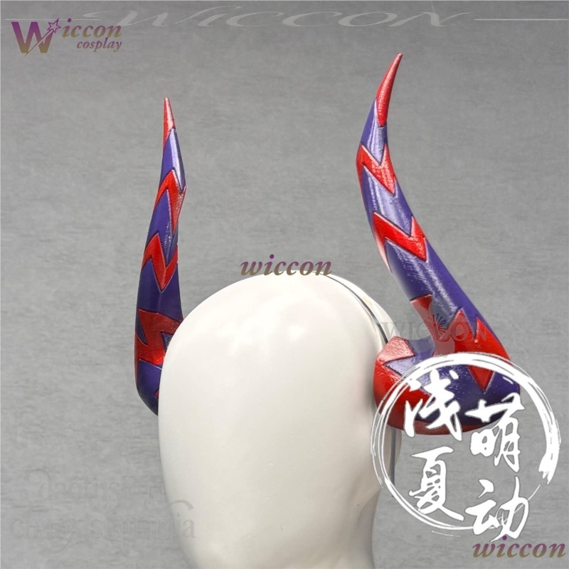 3D Printed PLA Demon Horn Head - đánh giá và giá 3D Printing Game