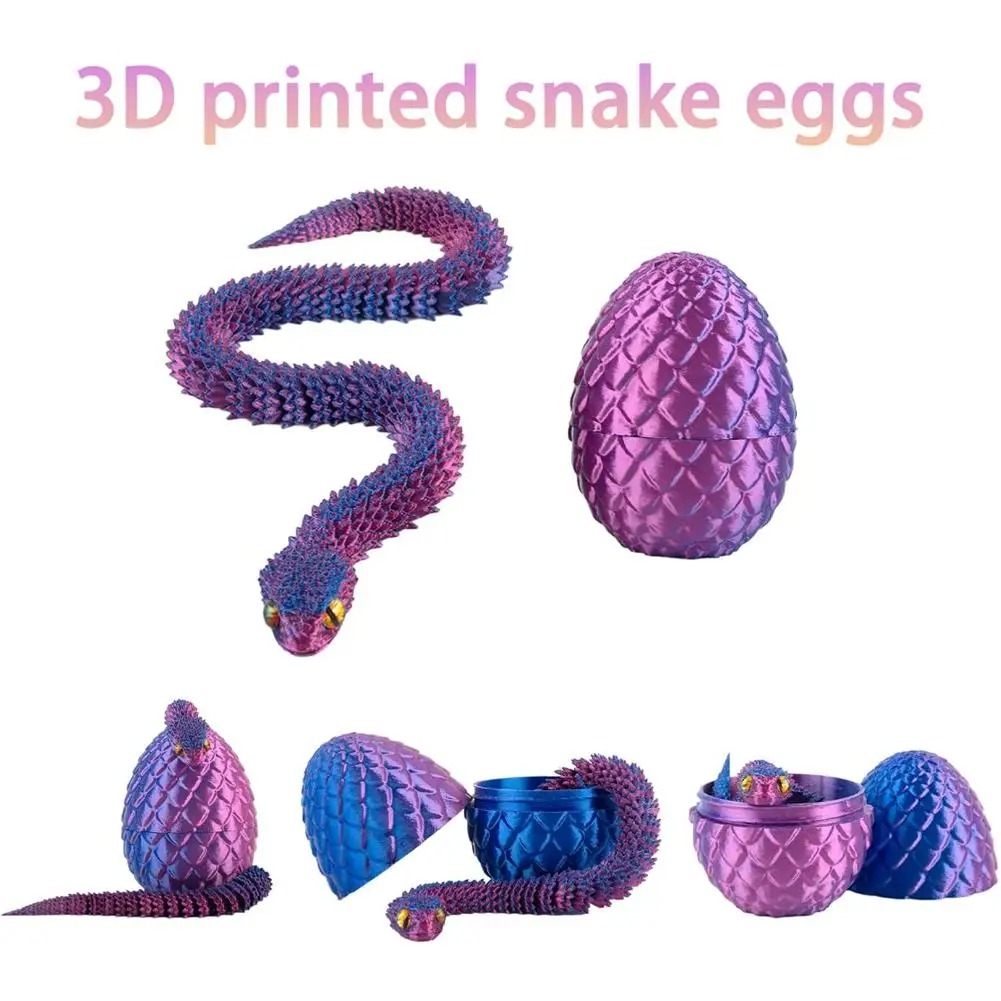 3D Printed Cool Snake Dragon E - đánh giá và giá 3D Printing Egg