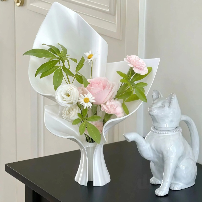 Minimalist White Ceramic Vase  - đánh giá và giá 3D Printing Vase