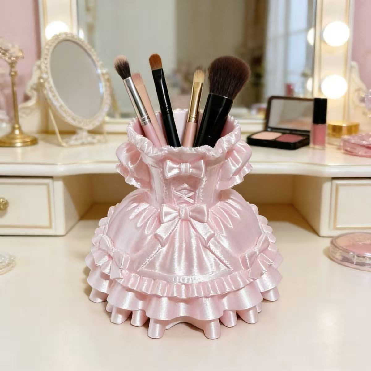 Princess Dress Makeup Brush Ho - đánh giá và giá 3D Printing Grip
