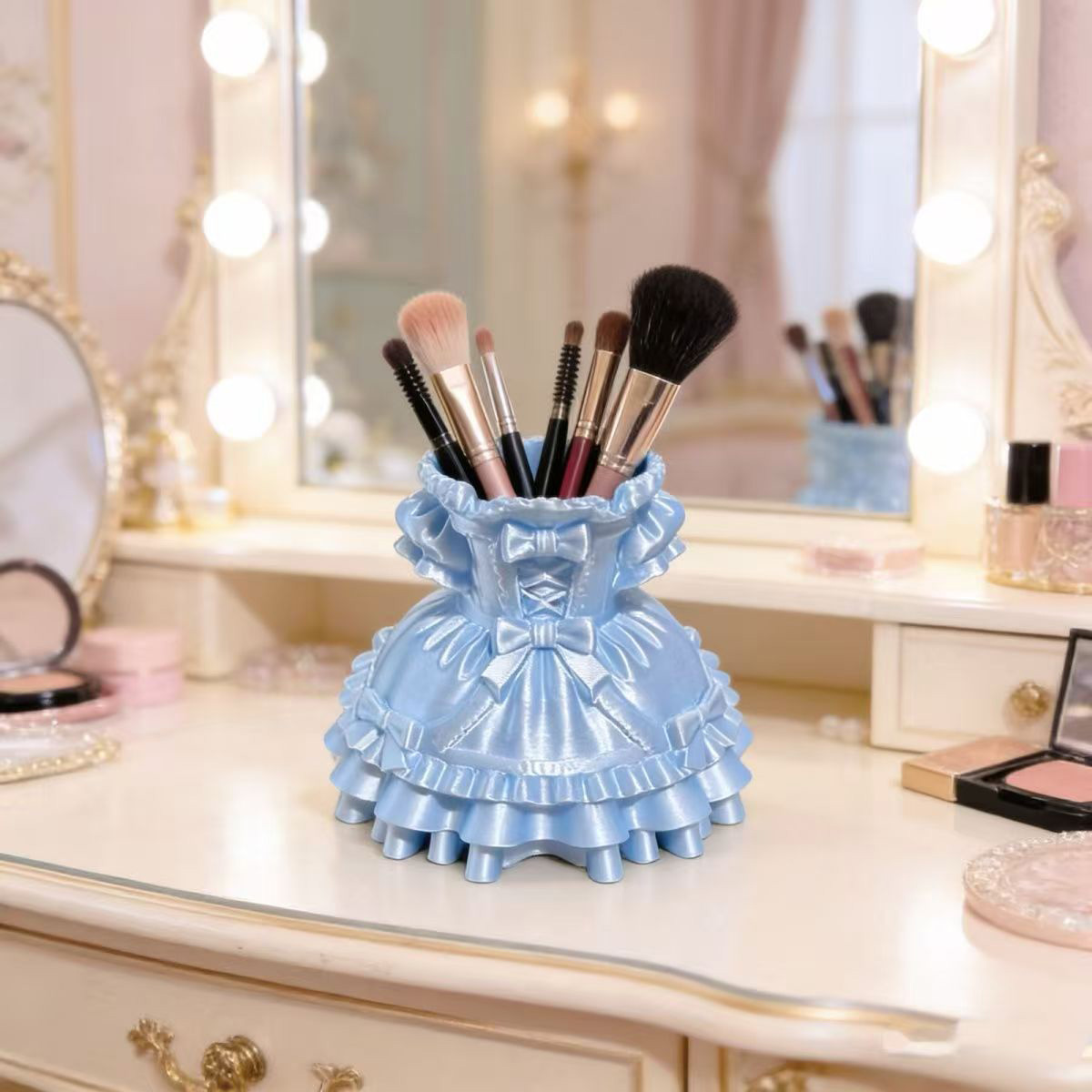 Princess Dress Makeup Brush Ho - đánh giá và giá 3D Printing Grip