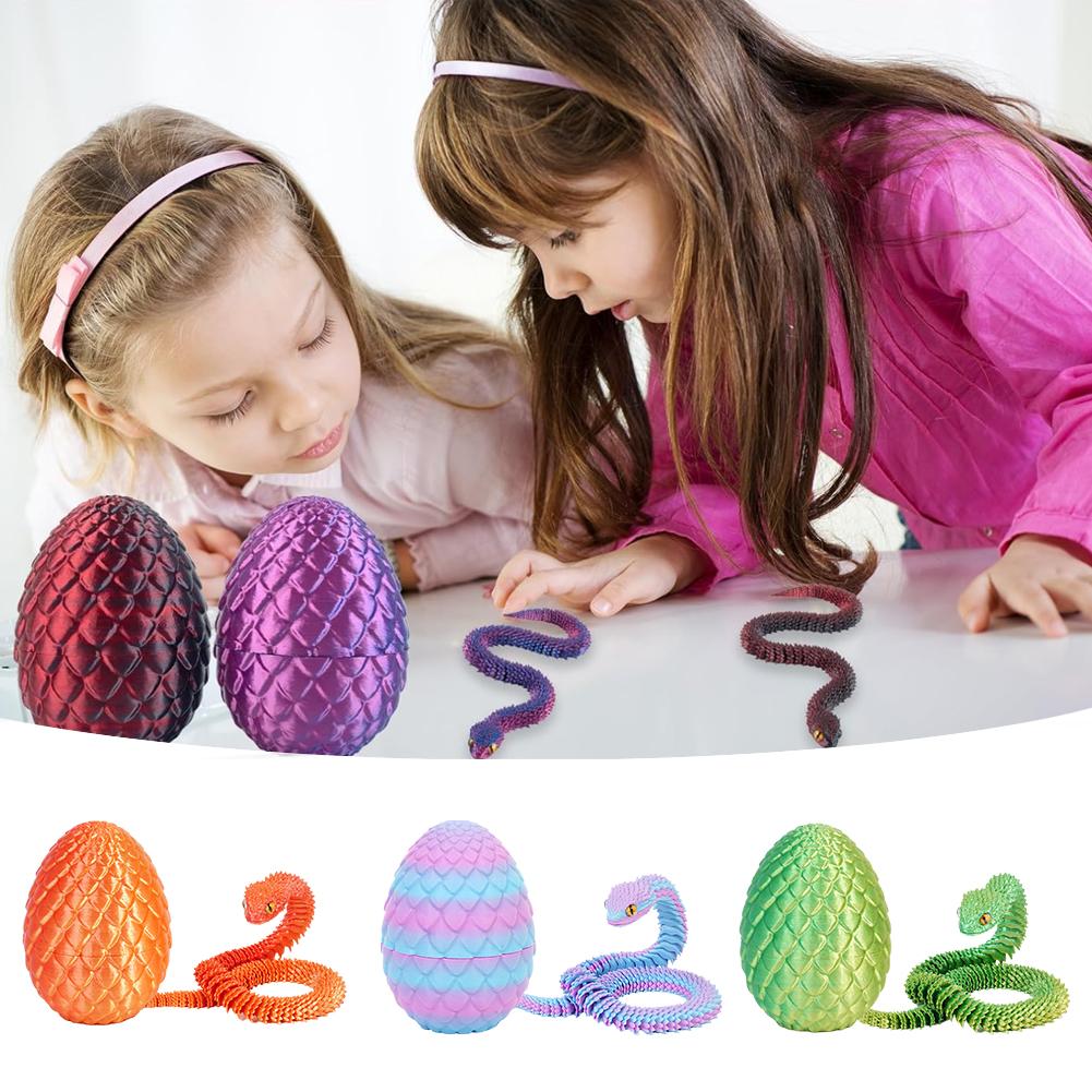 3D Printed Cool Snake Dragon E - đánh giá và giá 3D Printing Egg