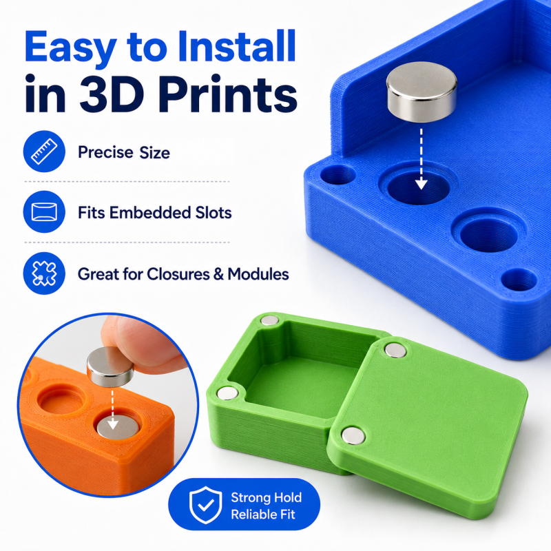 200pcs/box 3D Printing Magnets - đánh giá và giá 3D Printing Process