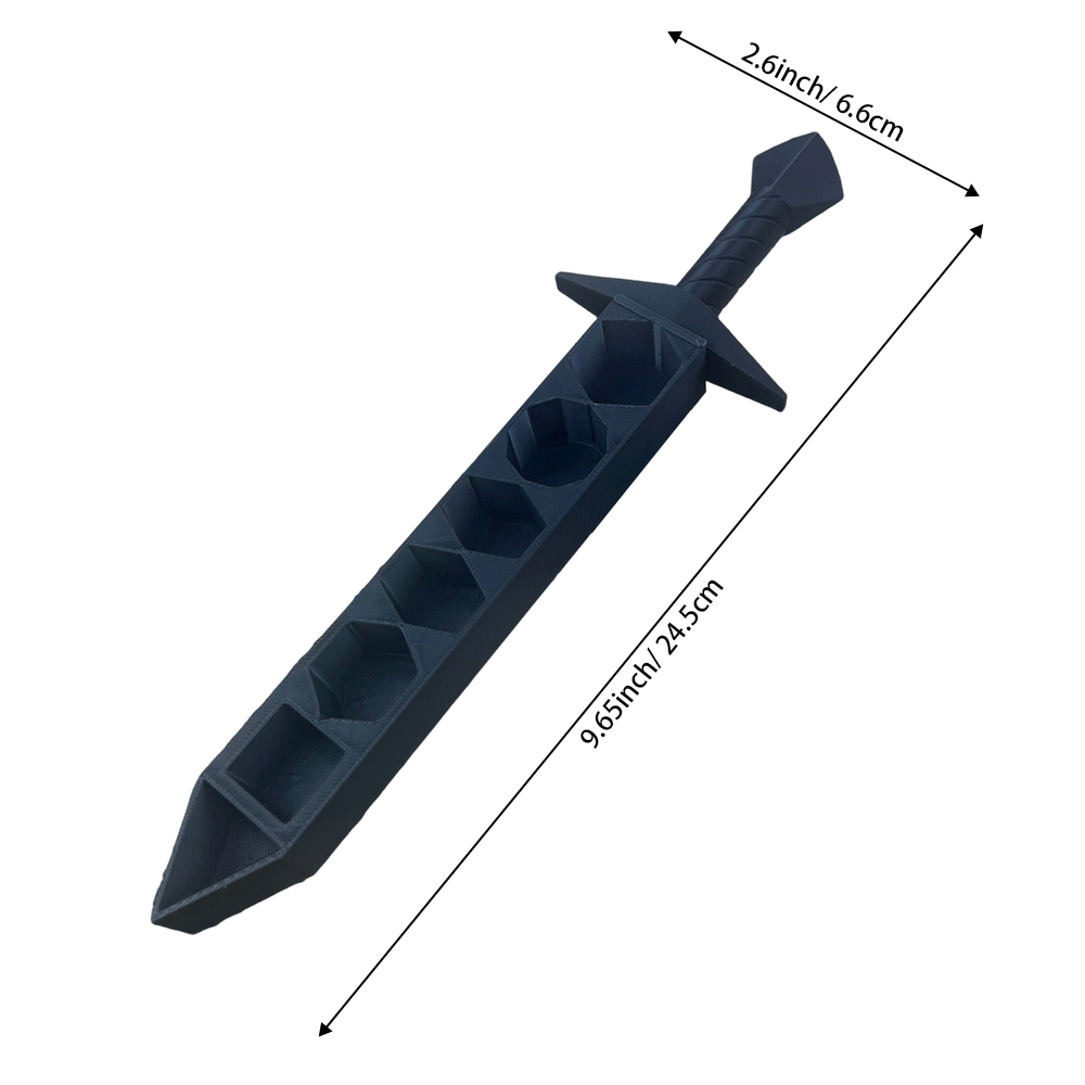 3D Printed Sword Dice Case DnD - đánh giá và giá 3D Printing Housing
