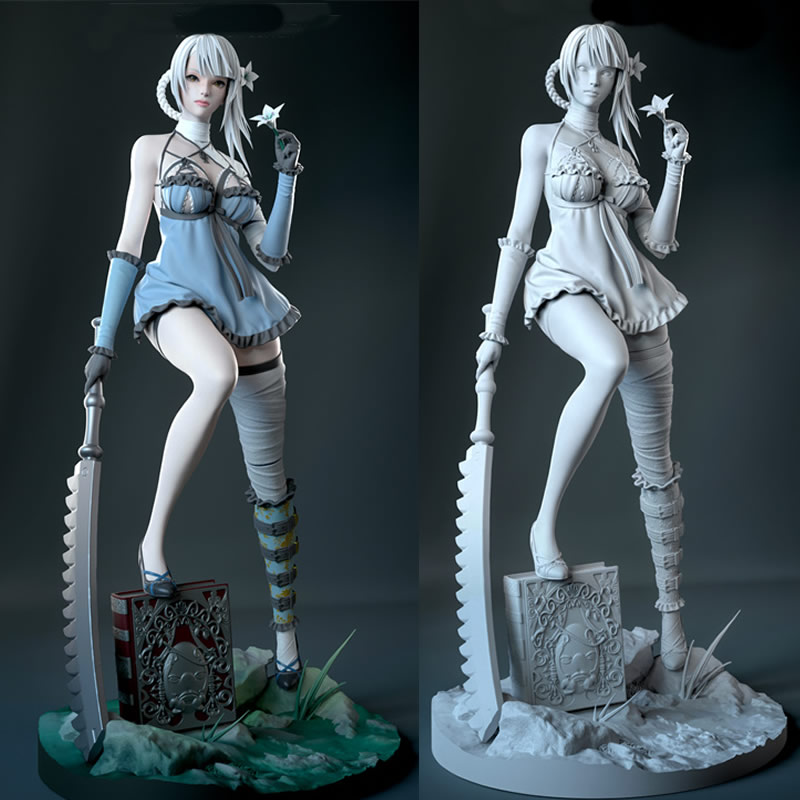 31CM Game Character 6004 Kaine - đánh giá và giá 3D Printing Abs
