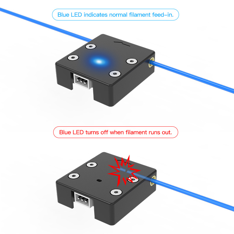 Creality Ender 3 V2 Filament R - đánh giá và giá Filament Runout Sensor