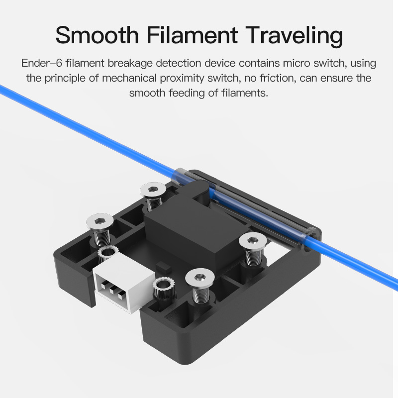 Creality Ender 3 V2 Filament R - đánh giá và giá Filament Runout Sensor