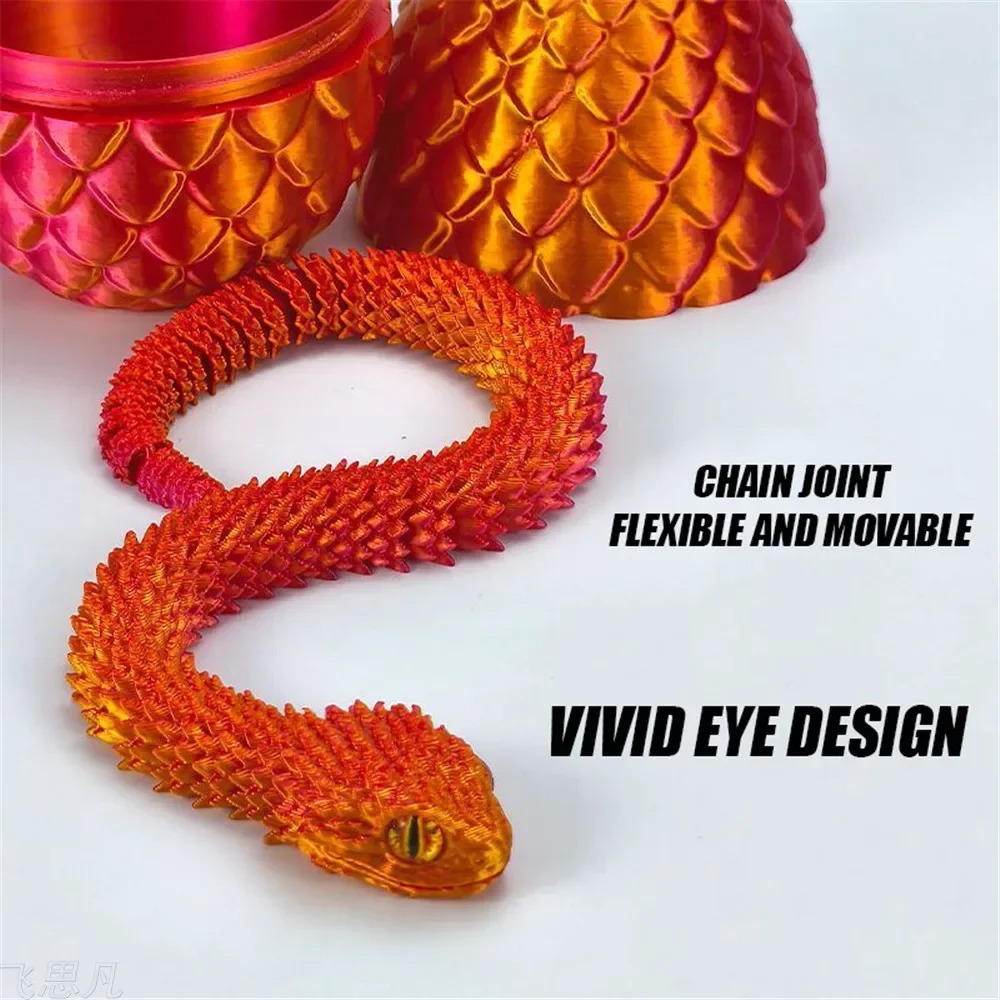 3D Printed Viper and Egg Body  - đánh giá và giá 3D Printing Egg