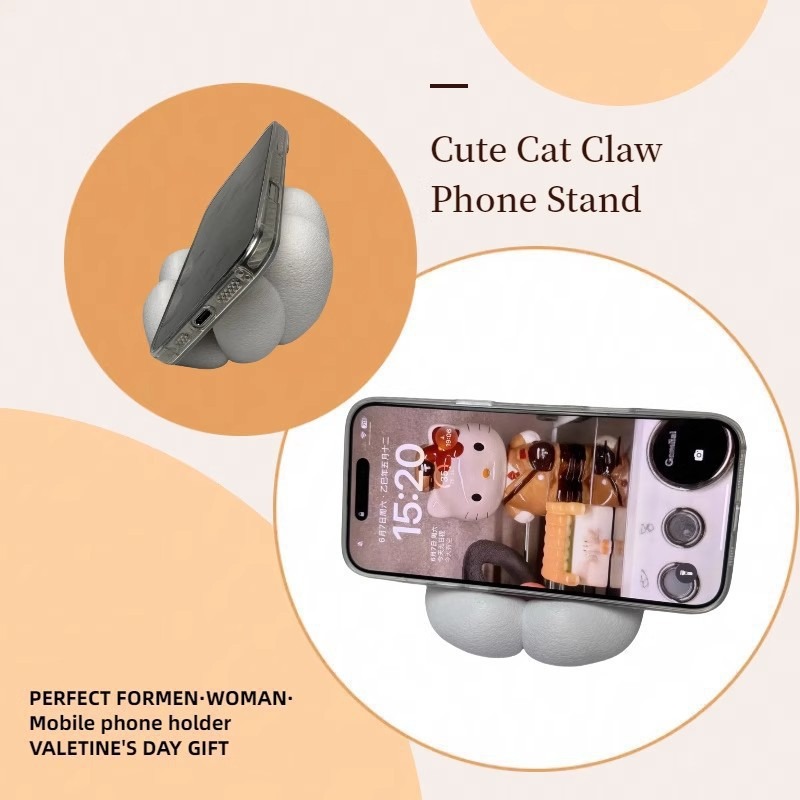 Cute Cat Paw Phone Stand, 3D P - đánh giá và giá 3D Printing Videos