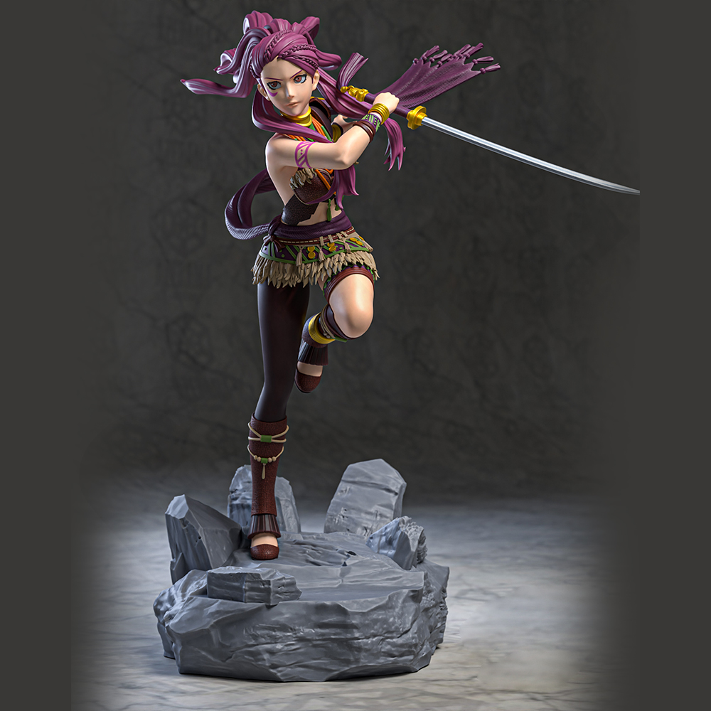 Sexy Girl Swordswoman 1/24 Sca - đánh giá và giá 3D Printing Rabbit